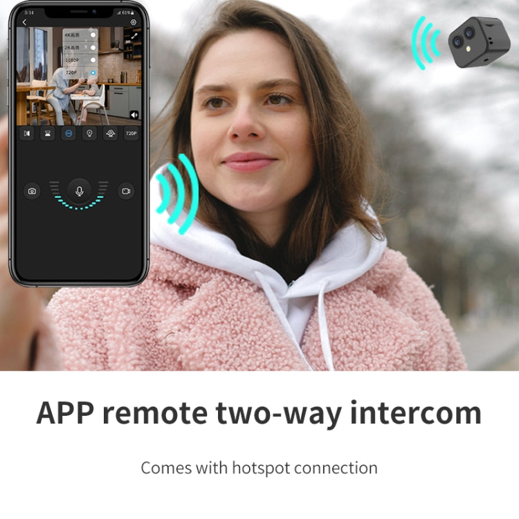D3 HD 4K Dual Lens Wifi Camera Mobile Phone Wireless Remote Two Way Intercourse Monitoring Camera - free shipping - PMC TechLife - Order now!