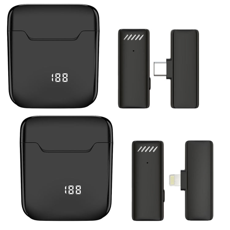 S11 Single Microphone USB-C/Type-C Interface Wireless Lavalier Noise Canceling Microphone with Charging Case - Microphone by PMC TechLife | Online Shopping South Africa | PMC TechLife | Buy Now Pay Later Mobicred