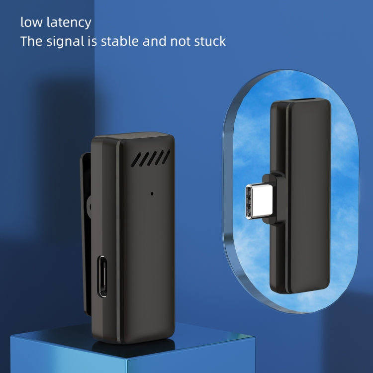S11 Single Microphone USB-C/Type-C Interface Wireless Lavalier Noise Canceling Microphone with Charging Case - Microphone by PMC TechLife | Online Shopping South Africa | PMC TechLife | Buy Now Pay Later Mobicred