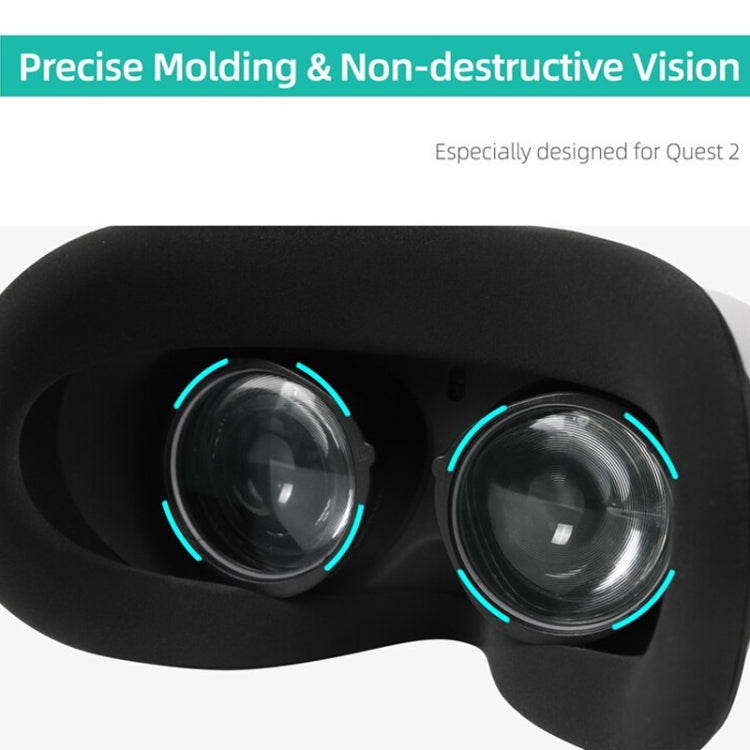 For Oculus Quest 2 Hifylux Q2-QF11 1pair Myopia Lens Frame Aspheric Resin VR Glasses Accessories(400 Degrees) - free shipping - PMC TechLife - Order now!