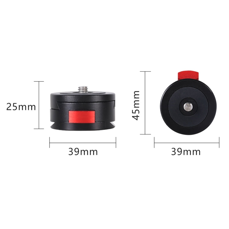 Z005 Mini V-Lock  Quick Release Plate Clamp for DSLR Camera Camcorder Tripod Monopod - Quick Release Plate by PMC TechLife | Online Shopping South Africa | PMC TechLife | Buy Now Pay Later Mobicred