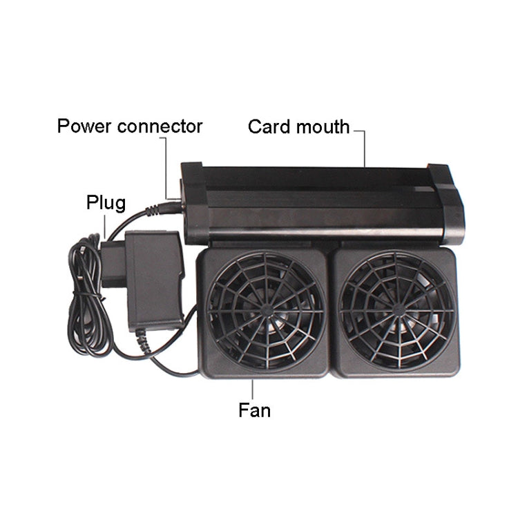 Fish Tank Cooling Fan Cooling Silent Aquarium Fan, Specification: 1 Head US Plug - Fish Tanks & Accessories by PMC TechLife | Online Shopping South Africa | PMC TechLife | Buy Now Pay Later Mobicred