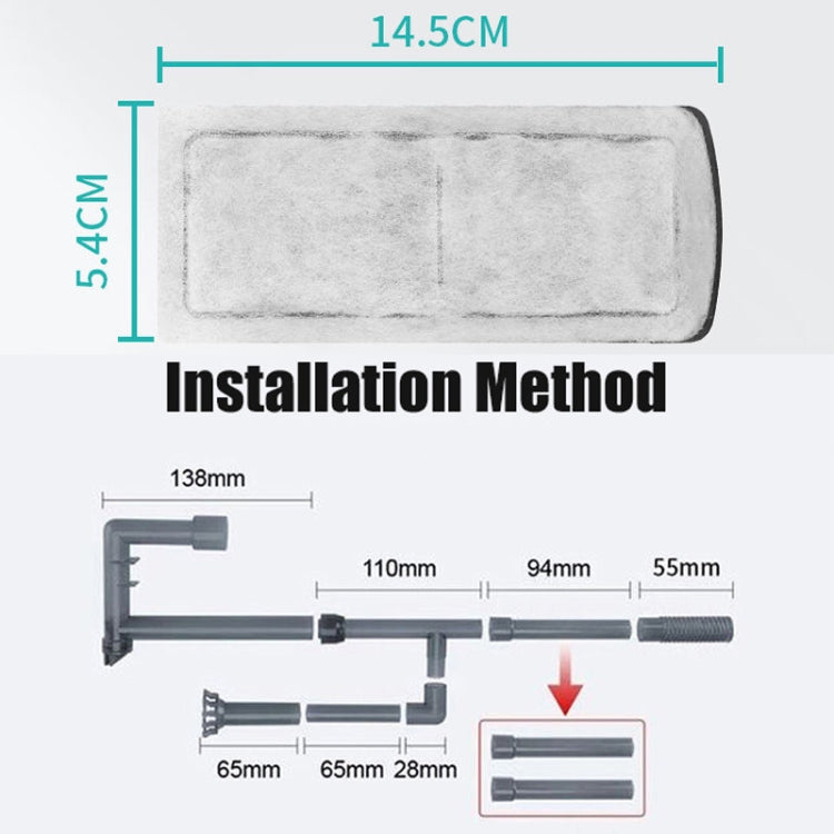 Jeneca XP-05 Small Aquarium External Waterfall Filter, CN Plug - Filters & Accessories by Jeneca | Online Shopping South Africa | PMC TechLife | Buy Now Pay Later Mobicred