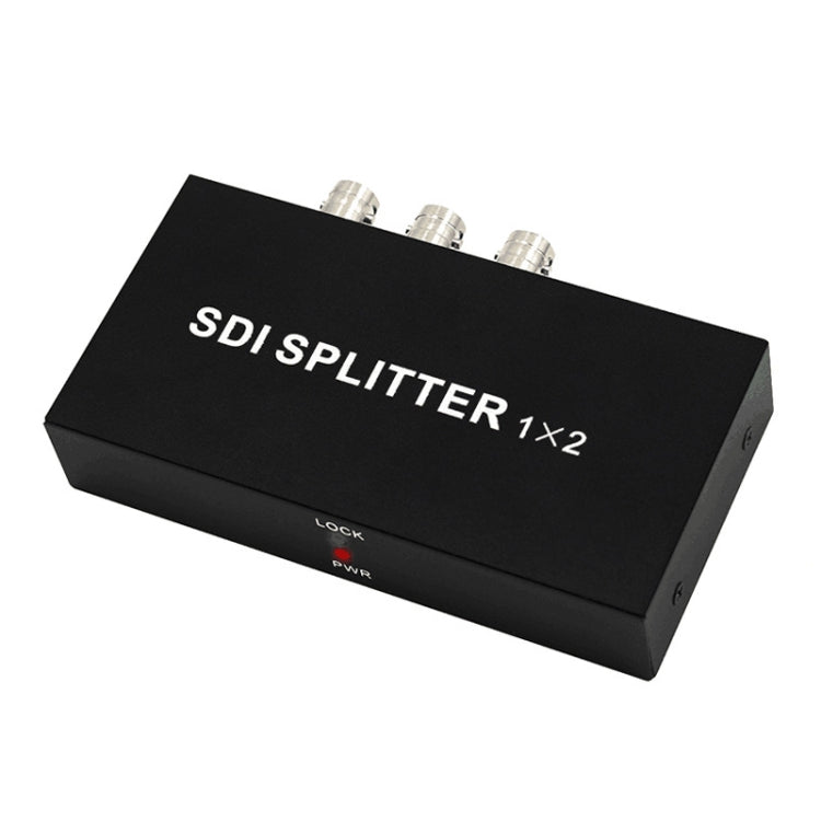 1 In 2 Out SD-SDI / HD-SDI / 3G-SDI Distribution Amplifier Video SDI Splitter(UK Plug) - Splitter by PMC Jewellery | Online Shopping South Africa | PMC Jewellery | Buy Now Pay Later Mobicred