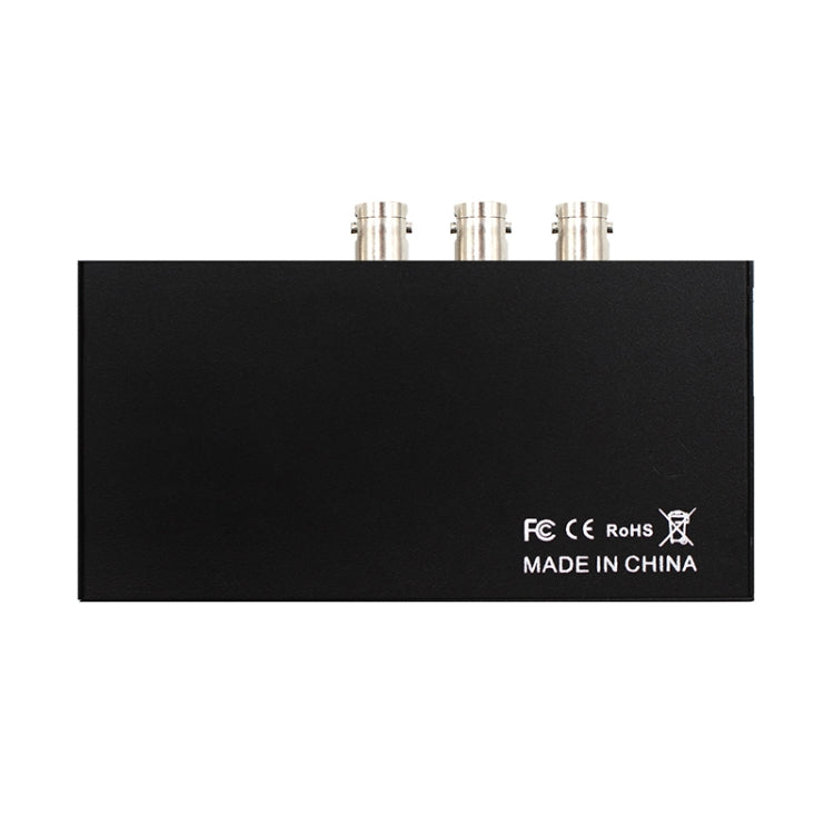 1 In 2 Out SD-SDI / HD-SDI / 3G-SDI Distribution Amplifier Video SDI Splitter(UK Plug) - Splitter by PMC Jewellery | Online Shopping South Africa | PMC Jewellery | Buy Now Pay Later Mobicred