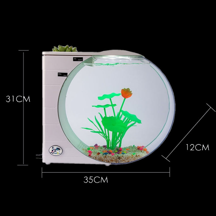 USB Jellyfish Fish Tank Multifunctional Electronic Mini Jellyfish Box(White) - Fish Tanks & Accessories by PMC TechLife | Online Shopping South Africa | PMC TechLife | Buy Now Pay Later Mobicred