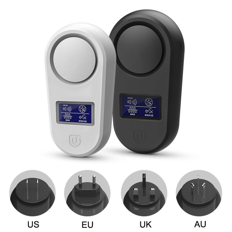 High Power Display Ultrasonic Mouse Repellent Mosquito Repellent Home Intelligent Insect Repellent US Plug(White) - Repellents by PMC TechLife | Online Shopping South Africa | PMC TechLife | Buy Now Pay Later Mobicred
