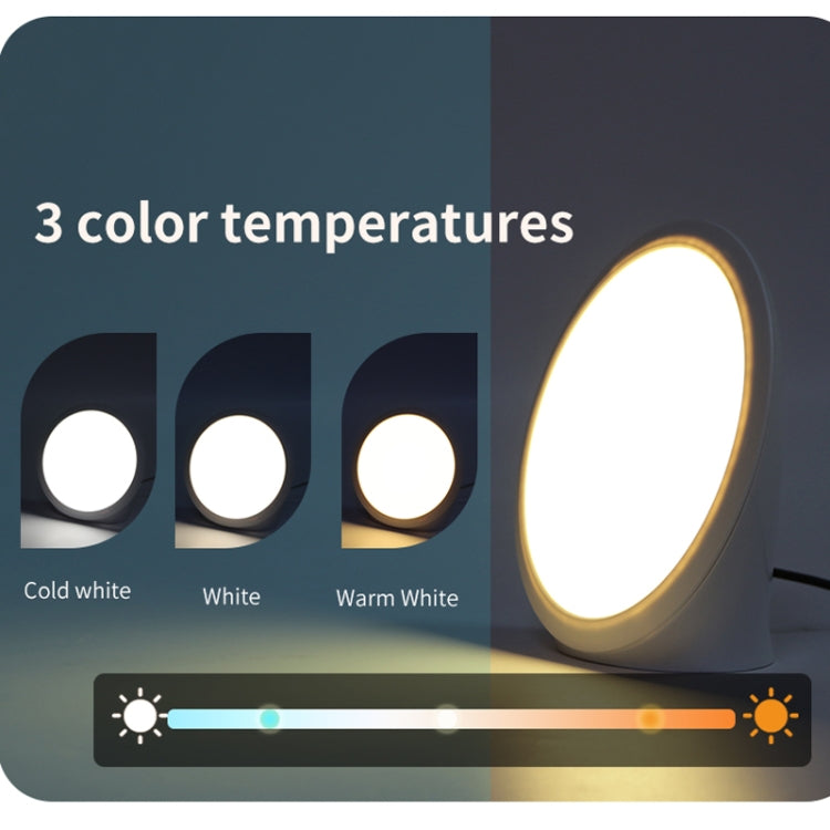 JSK-SL02 LED SAD Touch Timing Stepless Dimming Therapy Mood Desk Lamp Simulate Natural Light EU Plug - free shipping - PMC TechLife - Order now!