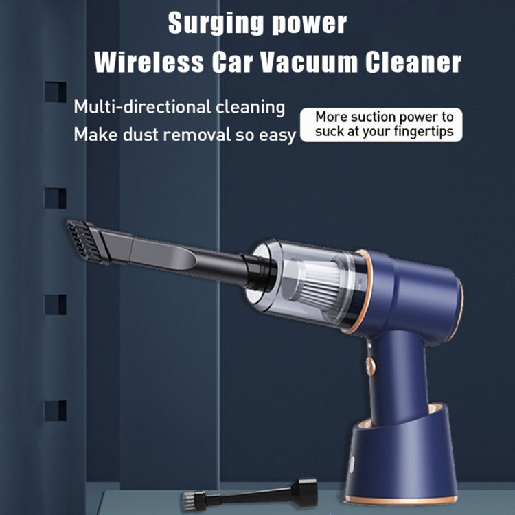 Small Wireless Charging Car Vacuum Cleaner Handheld High Power Vacuum Cleaner, Sort by color: 117C-White - Vacuum Cleaner by PMC TechLife | Online Shopping South Africa | PMC TechLife | Buy Now Pay Later Mobicred