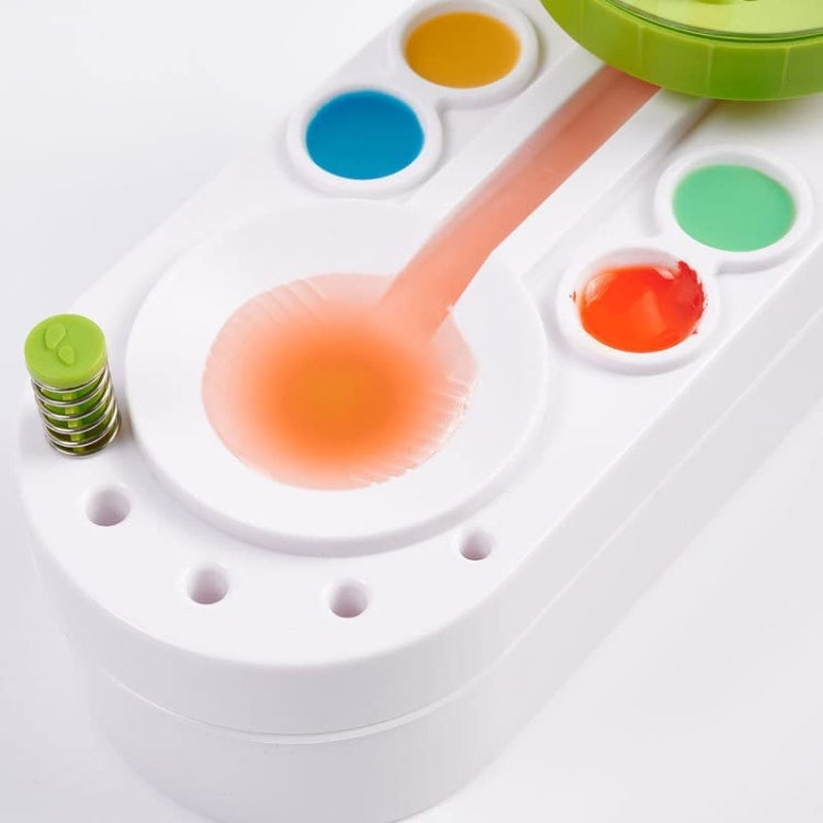 2nd Generation Oil Painting Brush Cleaner Tool with Water Container Paint Pen Washer(Green) - Art Supplies by PMC TechLife | Online Shopping South Africa | PMC TechLife