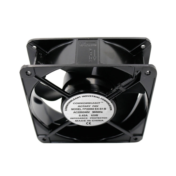 FP20060 220V 20cm Chassis Cabinet Metal Case Low Noise Cooling Fan - Fan Cooling by PMC Jewellery | Online Shopping South Africa | PMC Jewellery | Buy Now Pay Later Mobicred