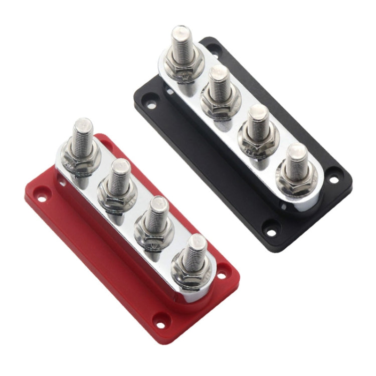 600A 48V RV&Ship Modification 4-way Large Electric DC Busbar(AOA4713CR-M10) - Marine Accessories & Parts by PMC TechLife | Online Shopping South Africa | PMC TechLife | Buy Now Pay Later Mobicred