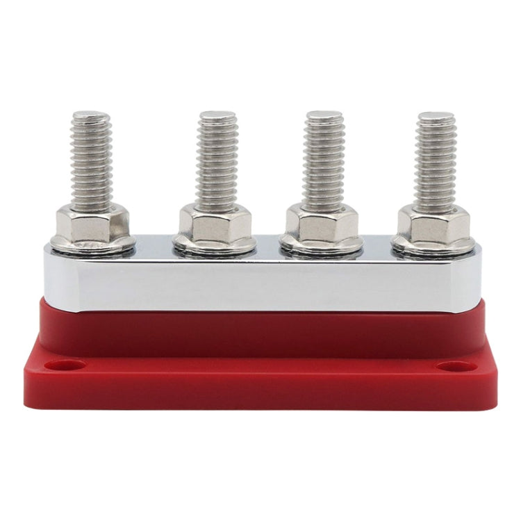 600A 48V RV&Ship Modification 4-way Large Electric DC Busbar(AOA4713CR-M10) - Marine Accessories & Parts by PMC TechLife | Online Shopping South Africa | PMC TechLife | Buy Now Pay Later Mobicred