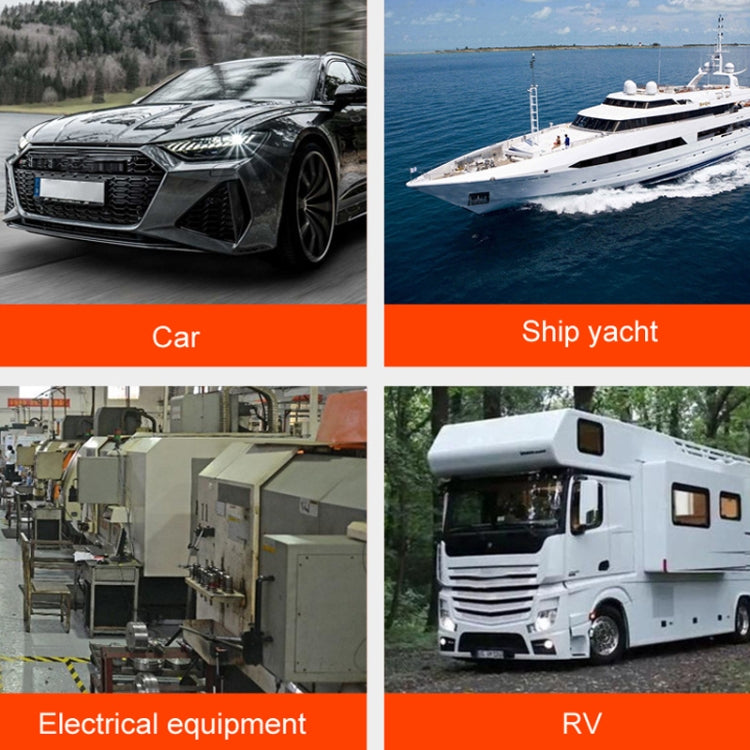600A 48V RV&Ship Modification 4-way Large Electric DC Busbar(AOA4713CR-M10) - Marine Accessories & Parts by PMC TechLife | Online Shopping South Africa | PMC TechLife | Buy Now Pay Later Mobicred