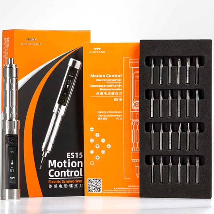 MINIWARE ES15 Electric Screwdriver Repair Tool Dismantling Screw Batch - free shipping - PMC TechLife - Order now!