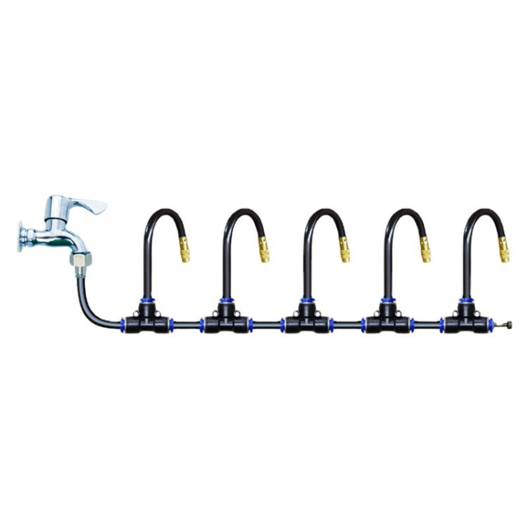 5m Kit Brass Misting Nozzles Bend Arbitrarily Atomized Sprayer Garden Irrigation - Watering & Irrigation by PMc TechLife | Online Shopping South Africa | PMc TechLife | Buy Now Pay Later Mobicred