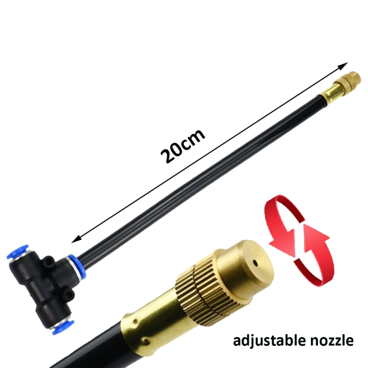 40m Kit Brass Misting Nozzles Bend Arbitrarily Atomized Sprayer Garden Irrigation - Watering & Irrigation by PMc TechLife | Online Shopping South Africa | PMc TechLife | Buy Now Pay Later Mobicred