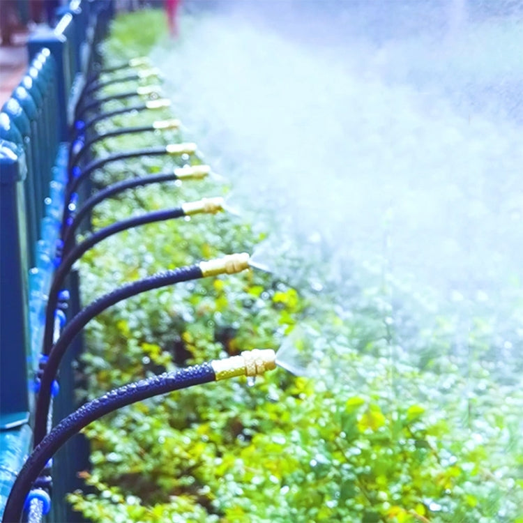 5m Kit Brass Misting Nozzles Bend Arbitrarily Atomized Sprayer Garden Irrigation - Watering & Irrigation by PMc TechLife | Online Shopping South Africa | PMc TechLife | Buy Now Pay Later Mobicred