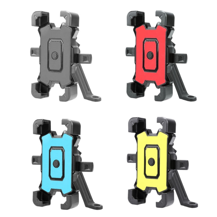 Electric Bike Motorcycle Bicycle Riding Shockproof Navigation Bracket, Color: Red For Rearview Mirror - Holders by PMC TechLife | Online Shopping South Africa | PMC TechLife | Buy Now Pay Later Mobicred