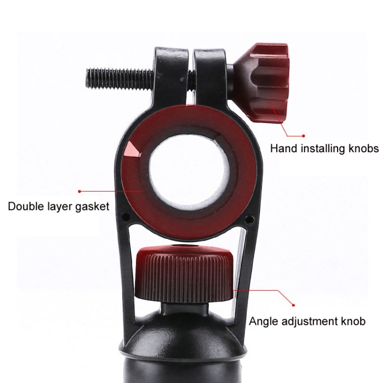 Electric Bike Motorcycle Bicycle Riding Shockproof Navigation Bracket, Color: Red For Handlebar - Holders by PMC TechLife | Online Shopping South Africa | PMC TechLife | Buy Now Pay Later Mobicred
