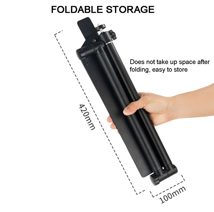 DT-06 Desktop Overlook Mobile Phone Bracket Camera Fill Light Universal Foldable Bracket - Stand by PMC TechLife | Online Shopping South Africa | PMC TechLife | Buy Now Pay Later Mobicred