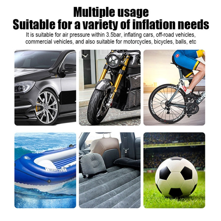 SUITU  ST-5002 DC 12V Car Air Compressor Tire Inflator 150 PSI Auto Air Pump Pointer Model+Toolbox - Inflatable Pump by SUITU | Online Shopping South Africa | PMC TechLife