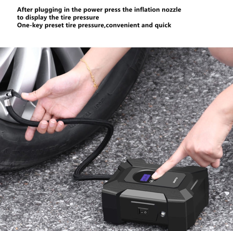 SUITU  ST-818  DC 12V Wired Car Air Pump Tire Inflator With LED Lighting Pointer Model - Inflatable Pump by SUITU | Online Shopping South Africa | PMC TechLife