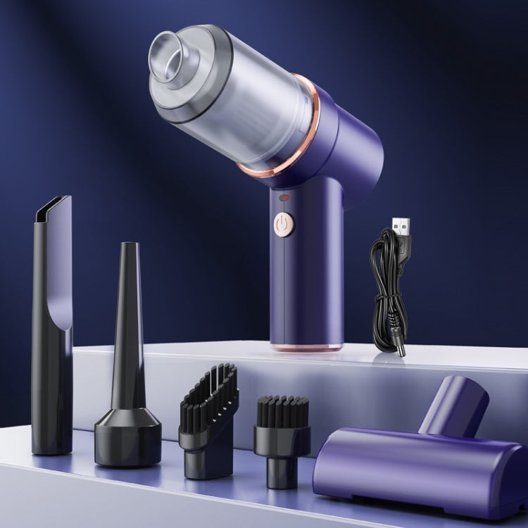 SUITU  ST-6638 Car Wireless Vacuum Cleaner Suction and Blower Integrated With Light ,Spec: Luxury  Type-A Charge - Vacuum Cleaner by SUITU | Online Shopping South Africa | PMC TechLife | Buy Now Pay Later Mobicred