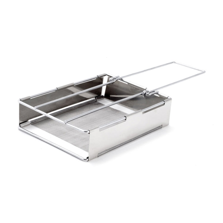 304 Stainless Steel Toaster Grill Toast Rack Foldable Sausage Rack Mini Stove - Cookwares & Tablewares by PMC TechLife | Online Shopping South Africa | PMC TechLife | Buy Now Pay Later Mobicred