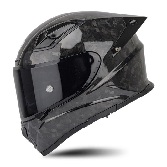 SOMAN Four Seasons Full Cover Motorcycle Helmet, Size: XXL(Cheetah Print Black) - Helmets by SOMAN | Online Shopping South Africa | PMC Jewellery | Buy Now Pay Later Mobicred