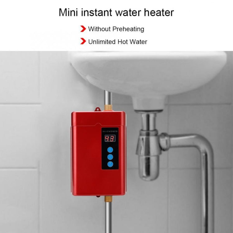 AU Plug 4000W Electric Water Heater With Remote Control Adjustable Temperate(White) - free shipping - PMC TechLife - Order now!