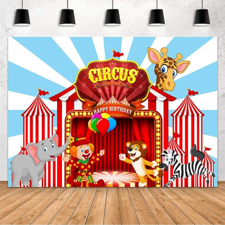 Circus Backdrop Carnival  Party Decorations Banner For Birthday 210 x 150cm - Cartoon by PMC TechLife | Online Shopping South Africa | PMC TechLife