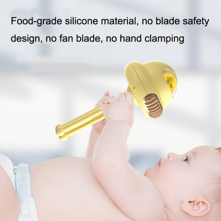Shaking Head Stroller Fan Leafless Octopus Mute Portable Mini Fan Normal Version (White) - free shipping - PMC Jewellery - Order now!