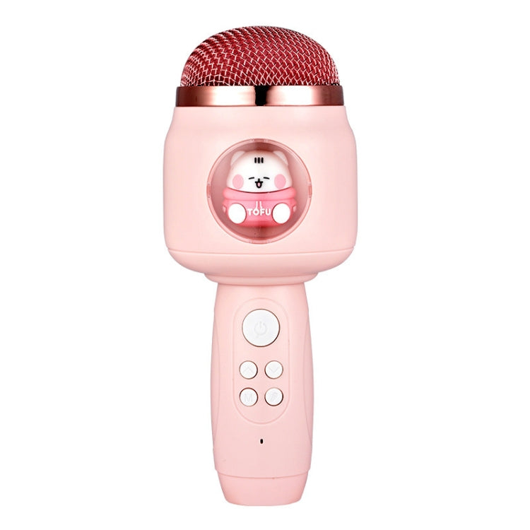 Children Wireless Microphone Bluetooth Phone Singing Microphone(Pink) - Microphone by PMC TechLife | Online Shopping South Africa | PMC TechLife | Buy Now Pay Later Mobicred
