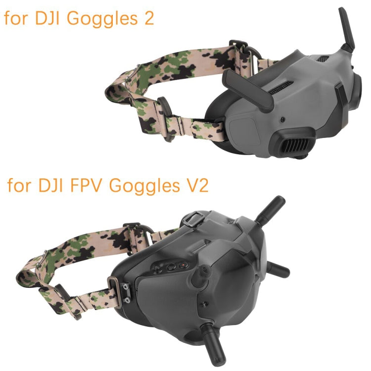 Sunnylife TD487 For DJI Avata / FPV Goggles V2 Color Headband Fixed Elastic Strap(Graffiti) - Other Accessories by Sunnylife | Online Shopping South Africa | PMC TechLife | Buy Now Pay Later Mobicred