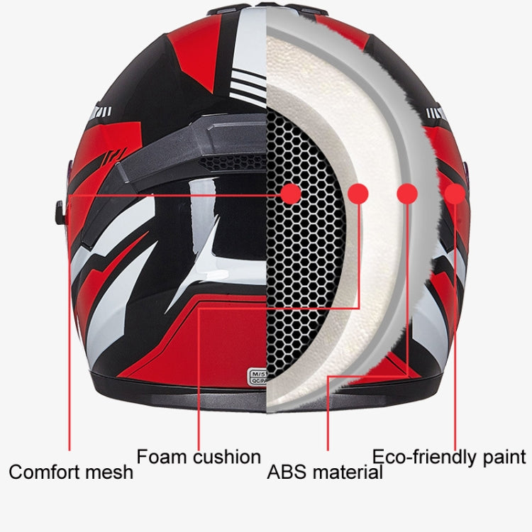 GXT Electric Vehicle Four Seasons Sun Protection & Windshield Double Lens Helmet, Size: L(Matt Black) - Helmets by GXT | Online Shopping South Africa | PMC Jewellery | Buy Now Pay Later Mobicred