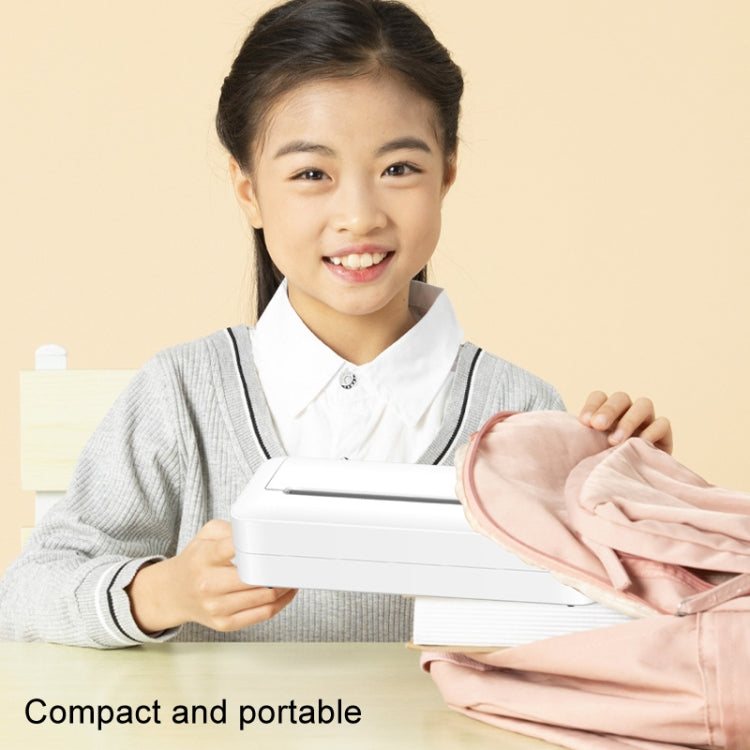 Bluetooth Connection Inkless A4 Printer Portable Mini Student Office Home Photo Printer, Model: X8 - free shipping - PMC TechLife - Order now!