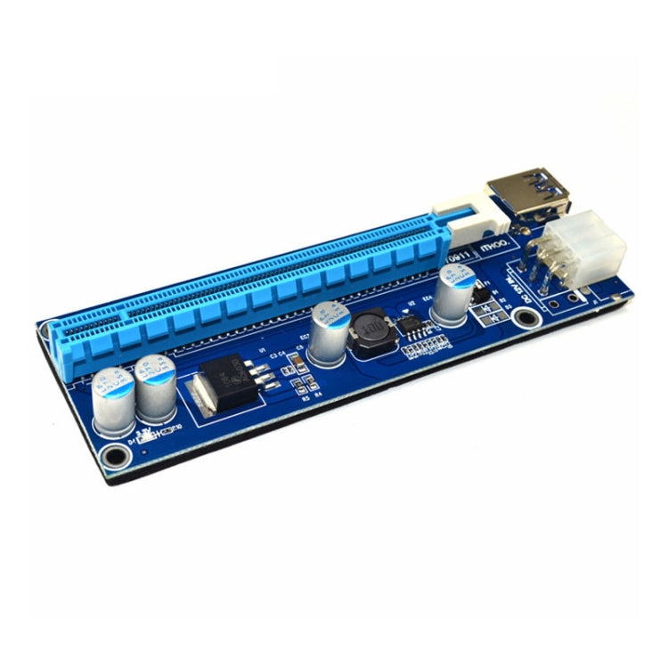 PCE164P-N03 VER006C Mini PCI-E 1X To 16X Riser For Laptop External Image Card, Spec: Blackboard 4pin - Add-on Cards by PMC TechLife | Online Shopping South Africa | PMC TechLife