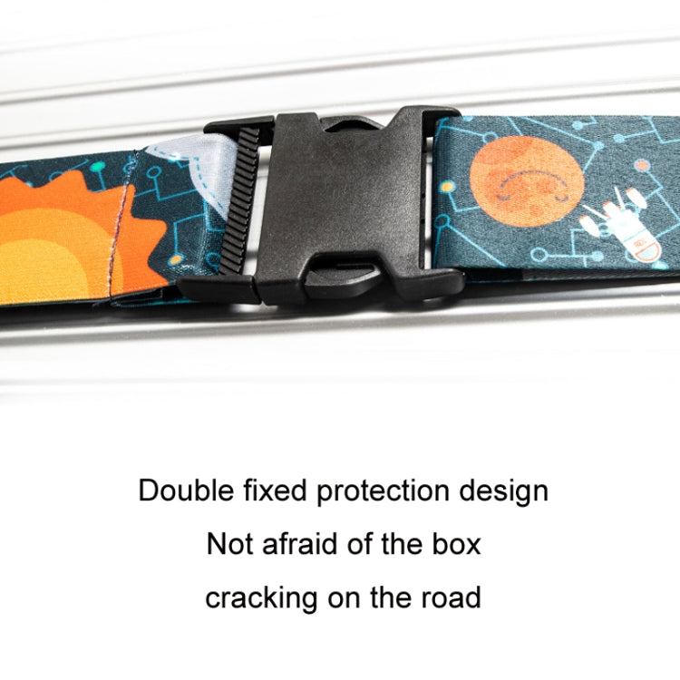 Luggage Cross Customs Lock Binding Strap, Color: Keep Out Blue (Ordinary) - free shipping - PMC TechLife - Order now!
