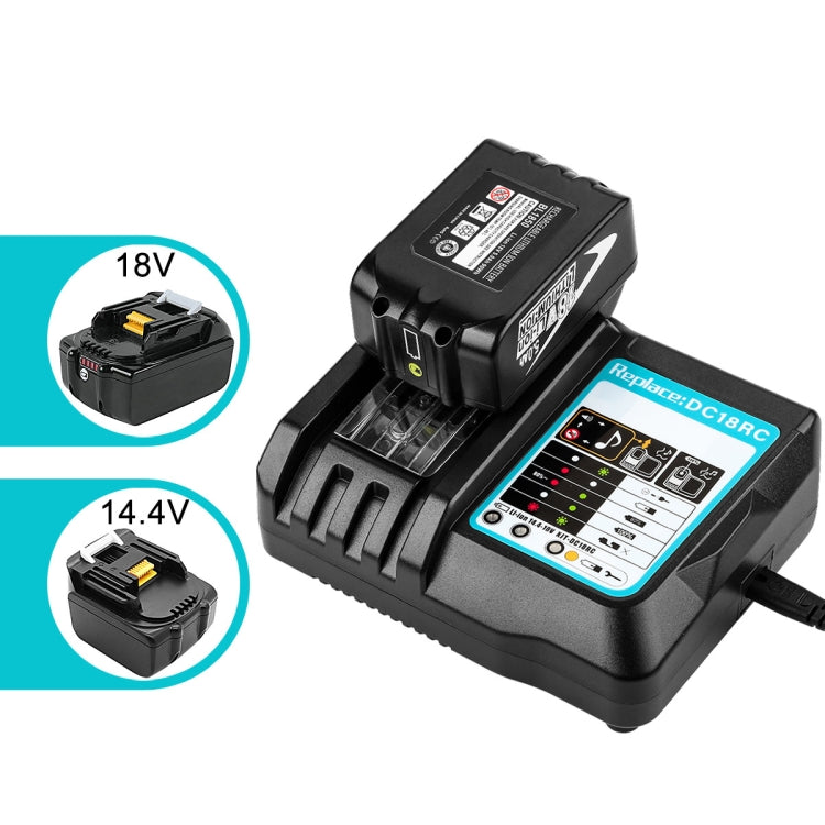For Makit DC18RA / DC18RC 14.4V-18V Cordless Power Tool Battery Charger(AU Plug) - Electric Saws & Accessories by PMc TechLife | Online Shopping South Africa | PMc TechLife | Buy Now Pay Later Mobicred