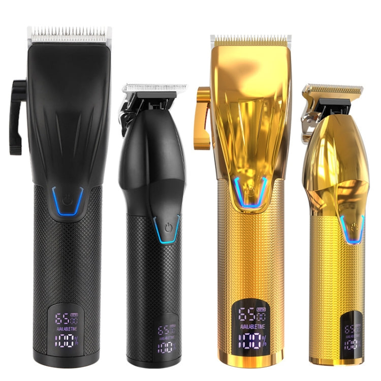 Men Electric Haircutting Tools Set Sculpting Electric Clipper(Gold) - free shipping - PMC TechLife - Order now!
