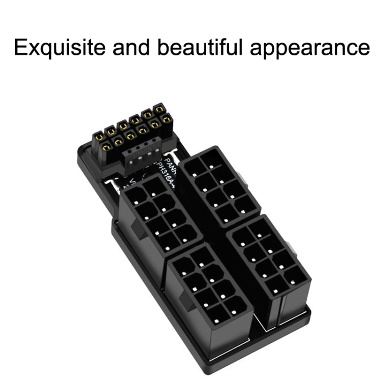 B Model ATX3.0 12VHPWR 12+4P 600W 180 Degree Power Steering Connector - Others by PMC TechLife | Online Shopping South Africa | PMC TechLife | Buy Now Pay Later Mobicred