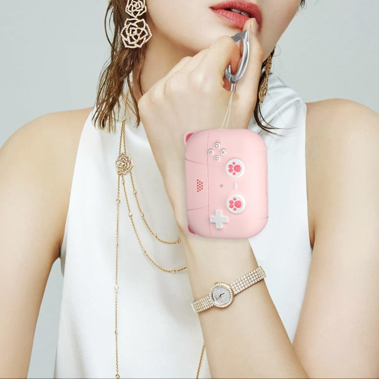 For AirPods 3 Earphone Silicone Protective Case Cat Claw Cover(Light Purple) - For AirPods 3 by PMC Jewellery | Online Shopping South Africa | PMC Jewellery | Buy Now Pay Later Mobicred