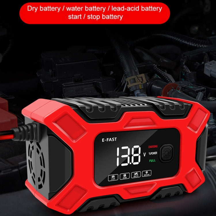 E-FAST 12V Motorcycle Car Battery Emergency Start Charger(EU Plug) - Power Bank by E-FAST | Online Shopping South Africa | PMC Jewellery | Buy Now Pay Later Mobicred