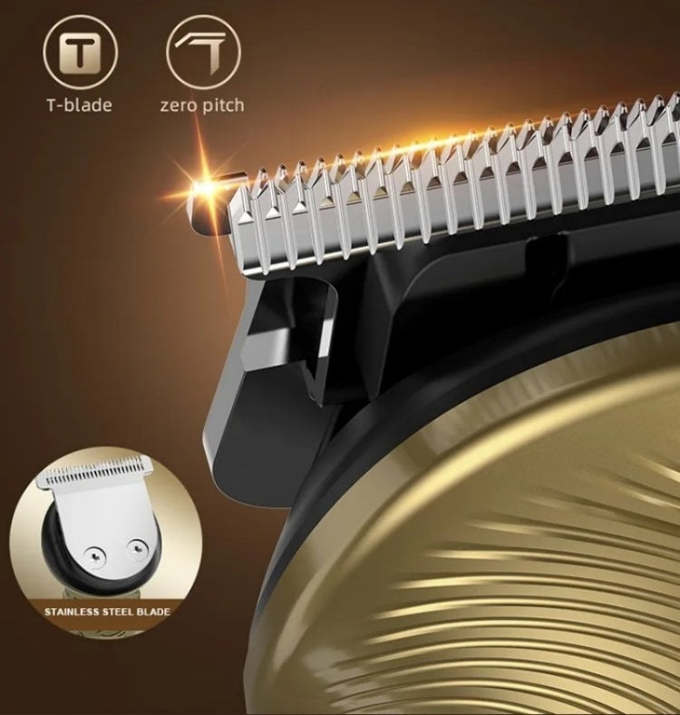 6 In 1 Men Multi-Functional Clipper Metal Body Hair Cutting(Bronze) - Hair Trimmer by PMC Jewellery | Online Shopping South Africa | PMC Jewellery | Buy Now Pay Later Mobicred