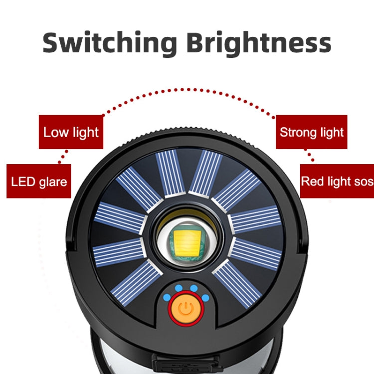 Camping Lantern Outdoor Solar Emergency Lights Multifunctional Tent Light(Hourglass White) - Camping Lighting by PMc TechLife | Online Shopping South Africa | PMc TechLife | Buy Now Pay Later Mobicred