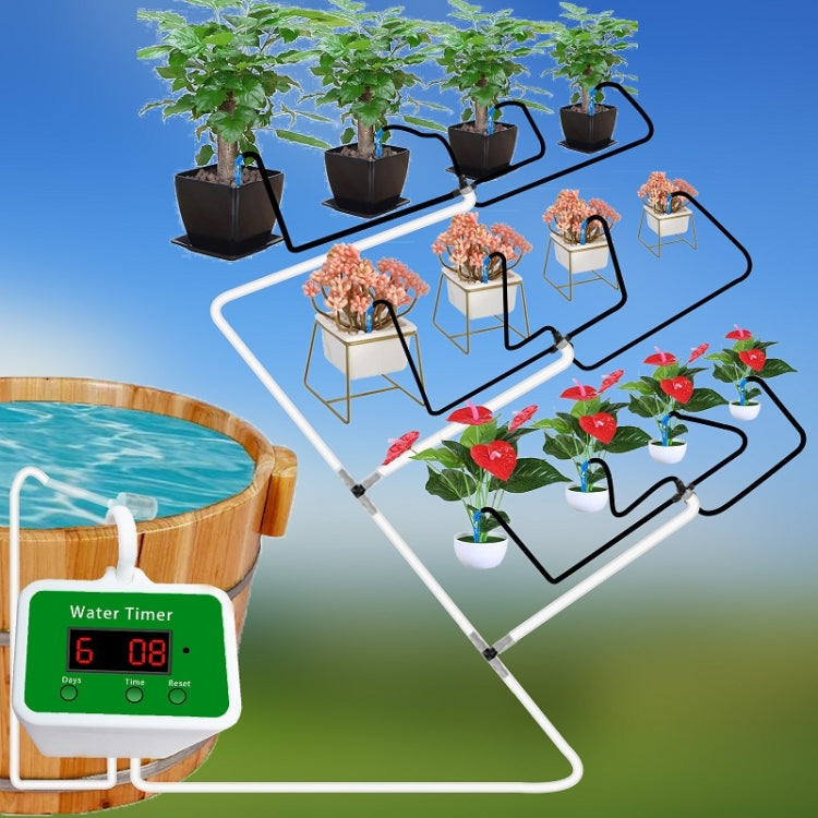 Household Intelligent Drip Irrigation Automatic Watering Timing Machine, Specification: Water 8 Potted Plants - Watering & Irrigation by PMc TechLife | Online Shopping South Africa | PMc TechLife | Buy Now Pay Later Mobicred