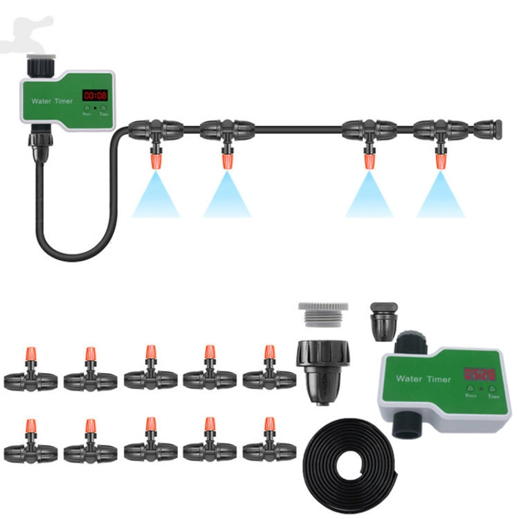 Irrigation System Intelligent Controller Automatic Timed Watering Device, Specification: 10m 10sets Hanging Spray Sprinklers - Watering & Irrigation by PMc TechLife | Online Shopping South Africa | PMc TechLife | Buy Now Pay Later Mobicred