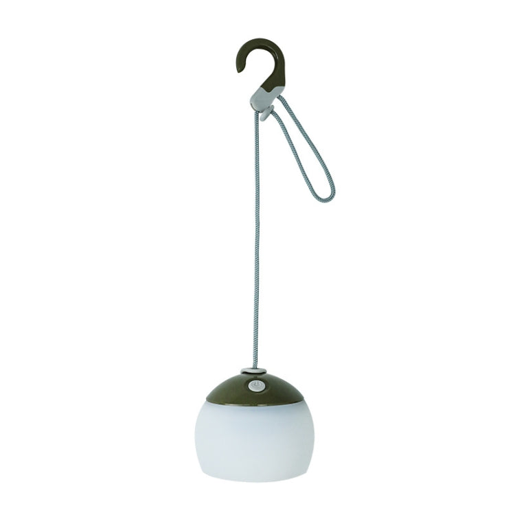 Retro Camping Lantern Rechargeable Haning Hook Night Light(Green) - Camping Lighting by PMc TechLife | Online Shopping South Africa | PMc TechLife | Buy Now Pay Later Mobicred