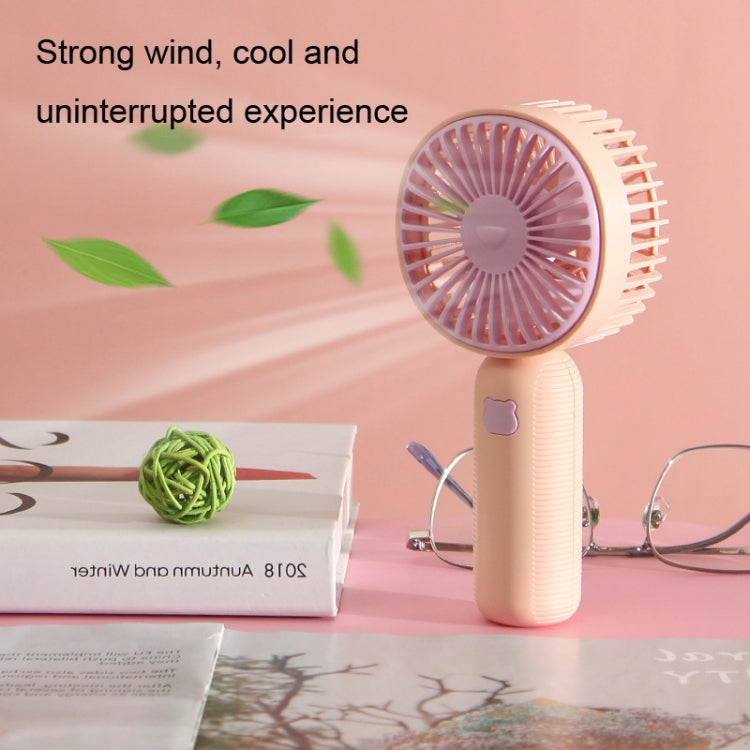 Handheld USB Charging Portable Desktop Small Electric Fan(Green) - Electric Fans by PMC TechLife | Online Shopping South Africa | PMC TechLife